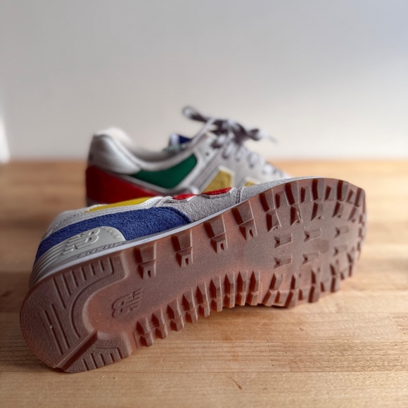 NEW BALANCE STAUD X 574 'RAIN CLOUD TEAM RED' - Picture 4 of 4